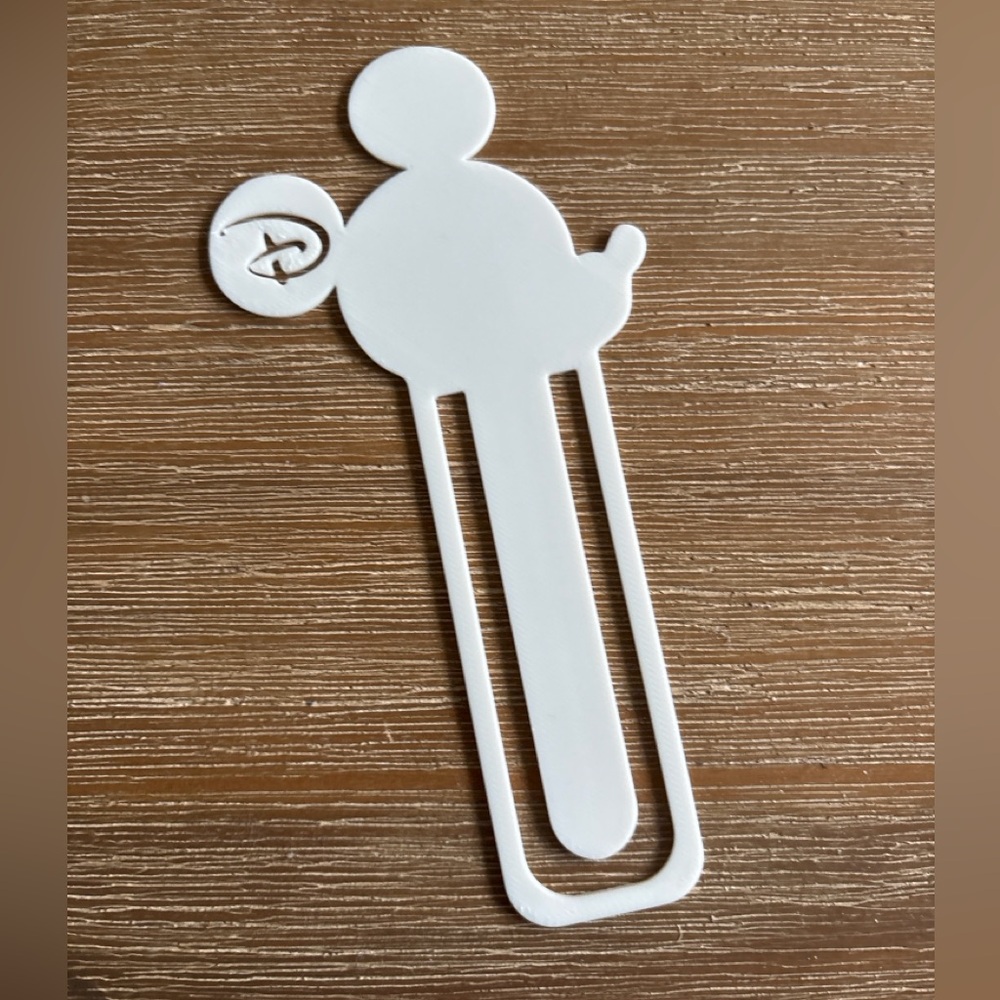 Mickey Mouse 3D Printed Bookmark Set – 4 Pack